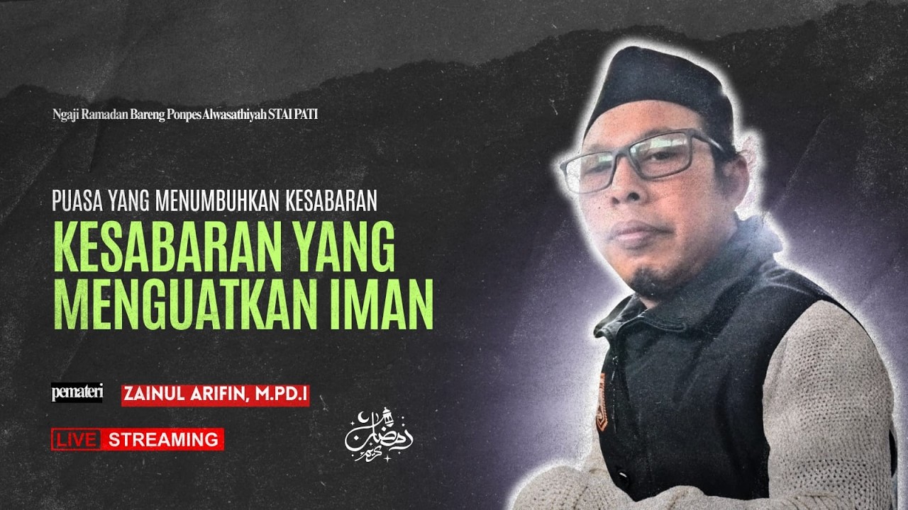 LIVE NGAJI RAMADAN HARI KE-7 BARENG PONPES AL-WASATHIYAH STAI PATI