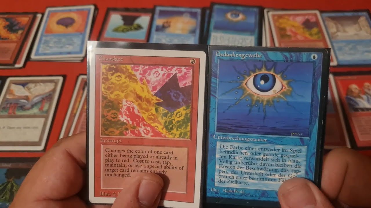 Old School Magic 93/94 - UR Elemental Blast Control - Deck Tech & Games
