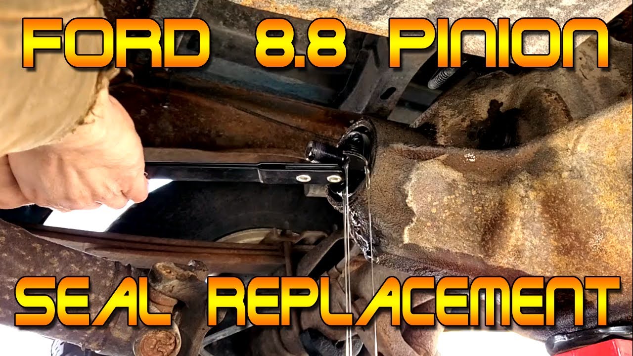 Замена сальника шестерни 89G - Ford 8.8 F150 - EP68