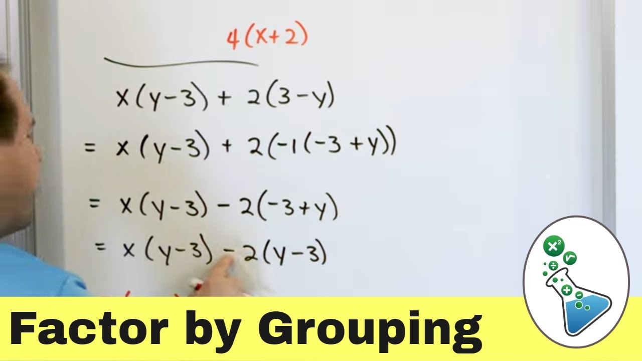 Master It!  Factoring by Grouping in Algebra