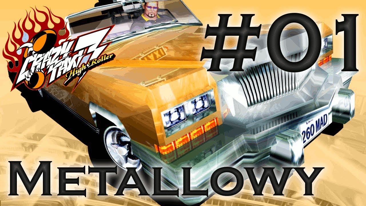 Zagrajmy w Crazy Taxi 3 - #1 - Powr&oacute;t po latach - w/Metallowy - 1080p.