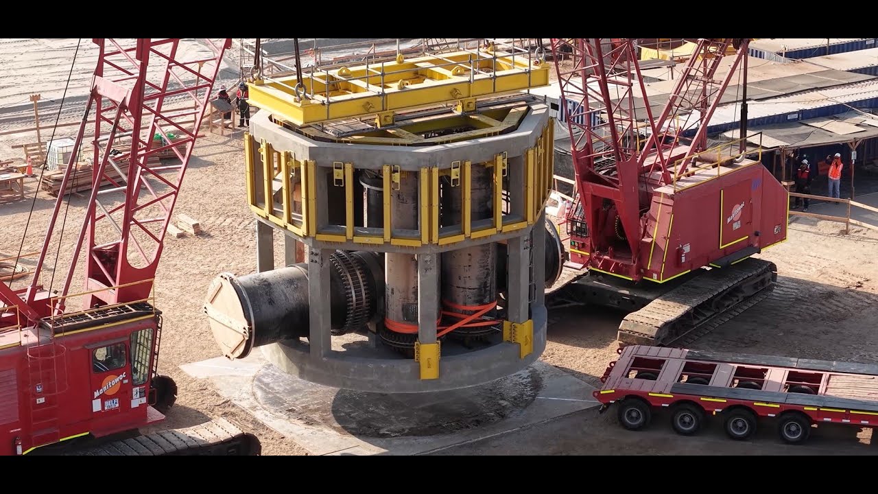 Intake Tower Launch Transport and Positioning