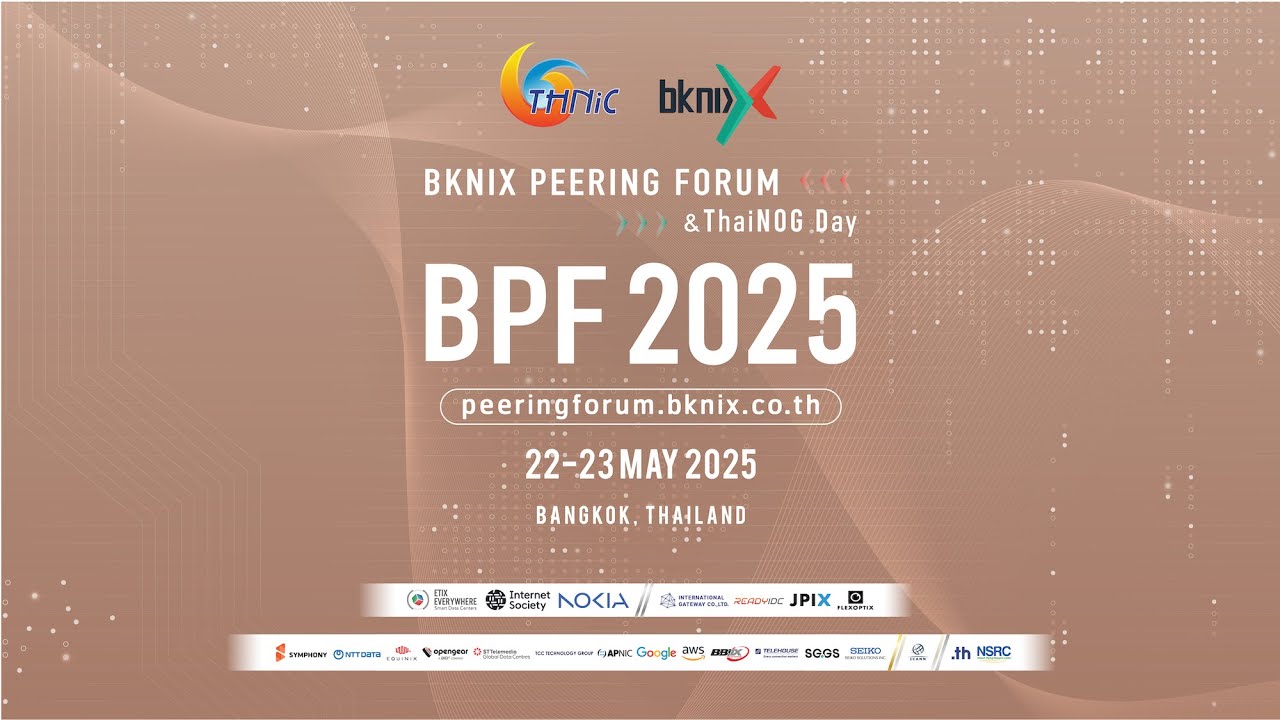 BPF2025 : Welcome Speech and Opening Remark