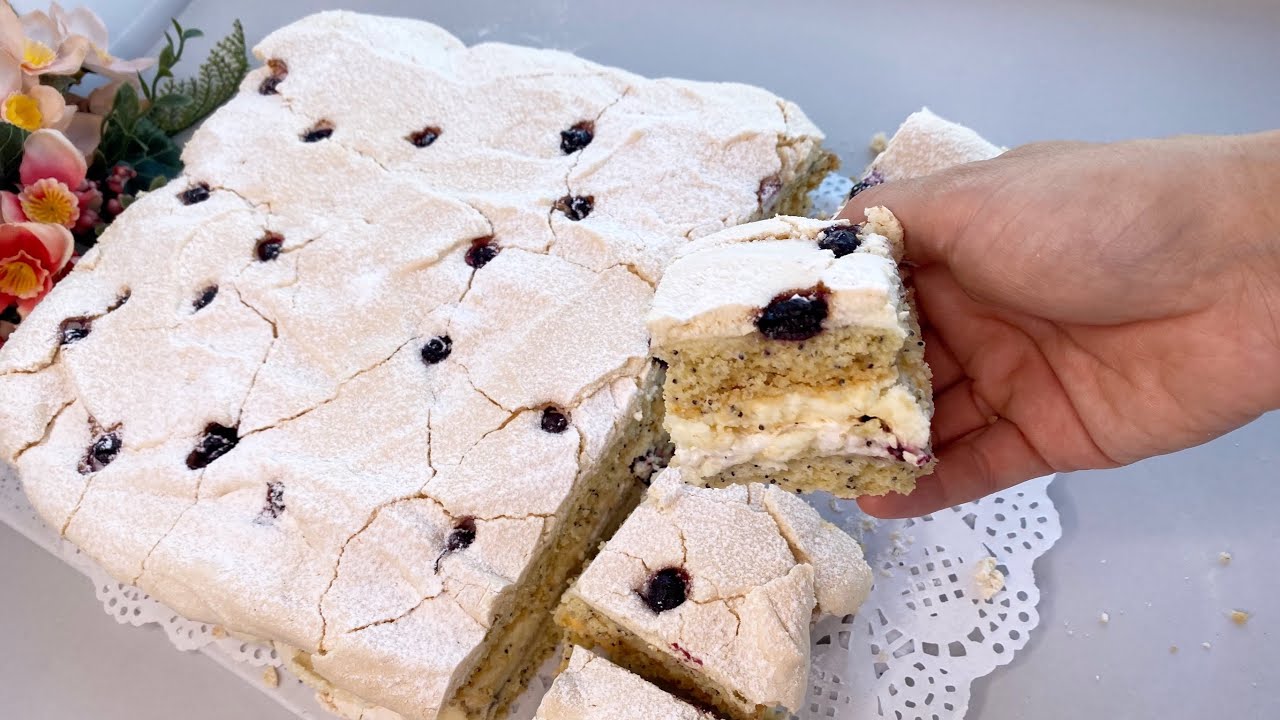 Маковый Пирог с Кремчизом.ХИТПИРОГ.Супер Дәмді пирог.Маковый Пирог С Маскарпоне.Казакша рецепт