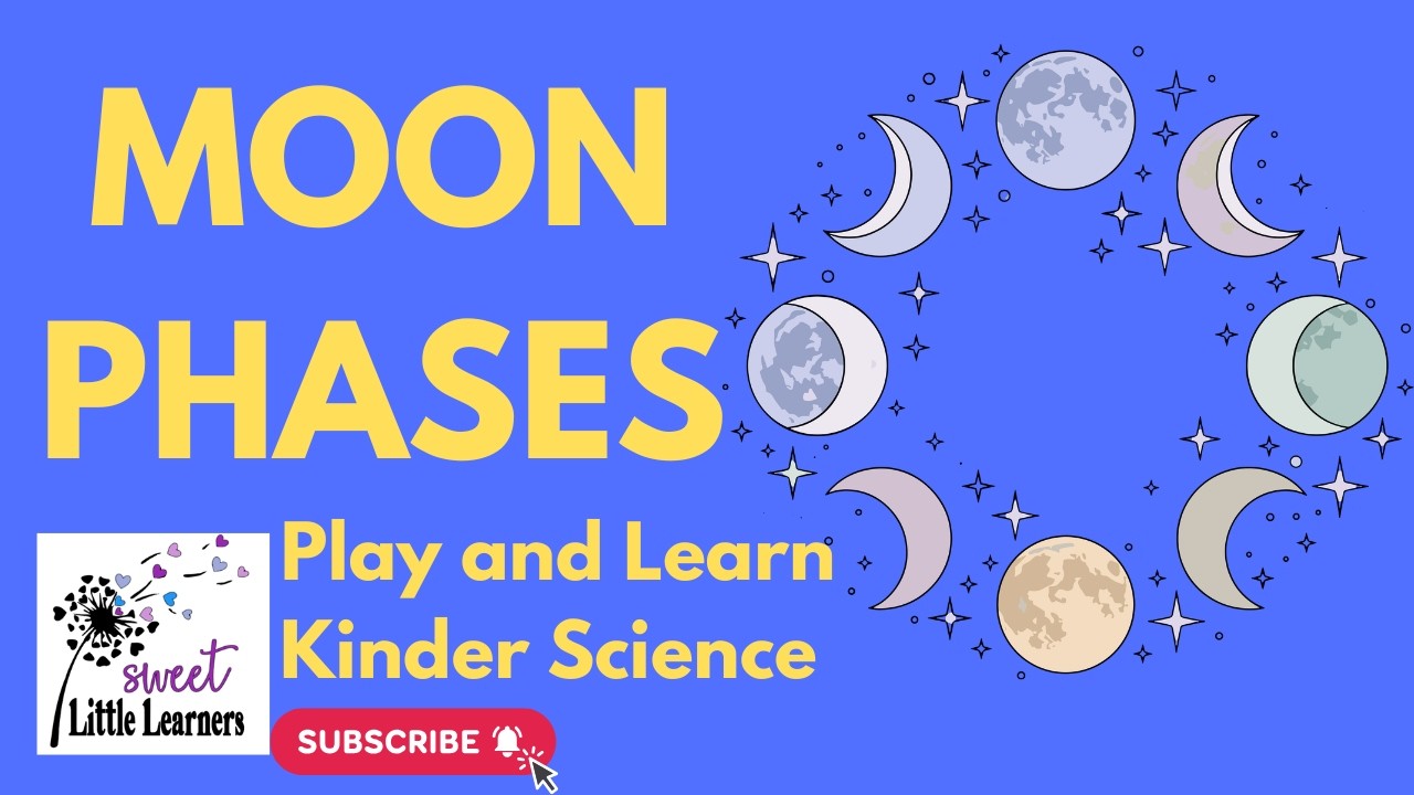 Teaching Moon Phases in Kindergarten (Easy Hands-On Science Lesson)