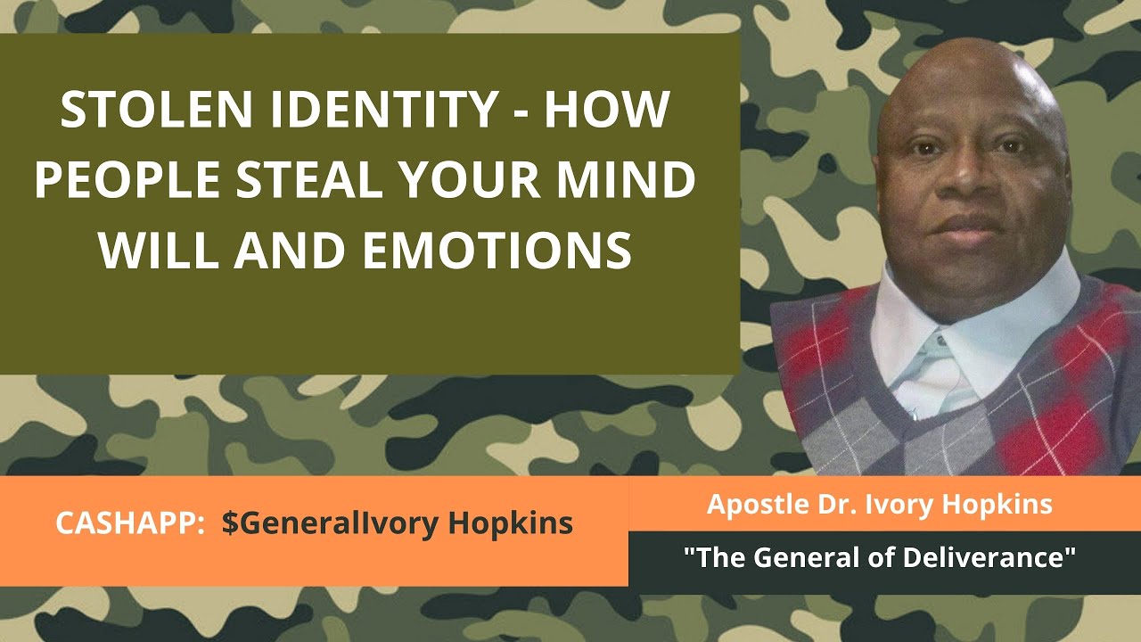 STOLEN IDENTITY   HOW PEOPLE STEAL YOUR MIND WILL AND EMOTIONS