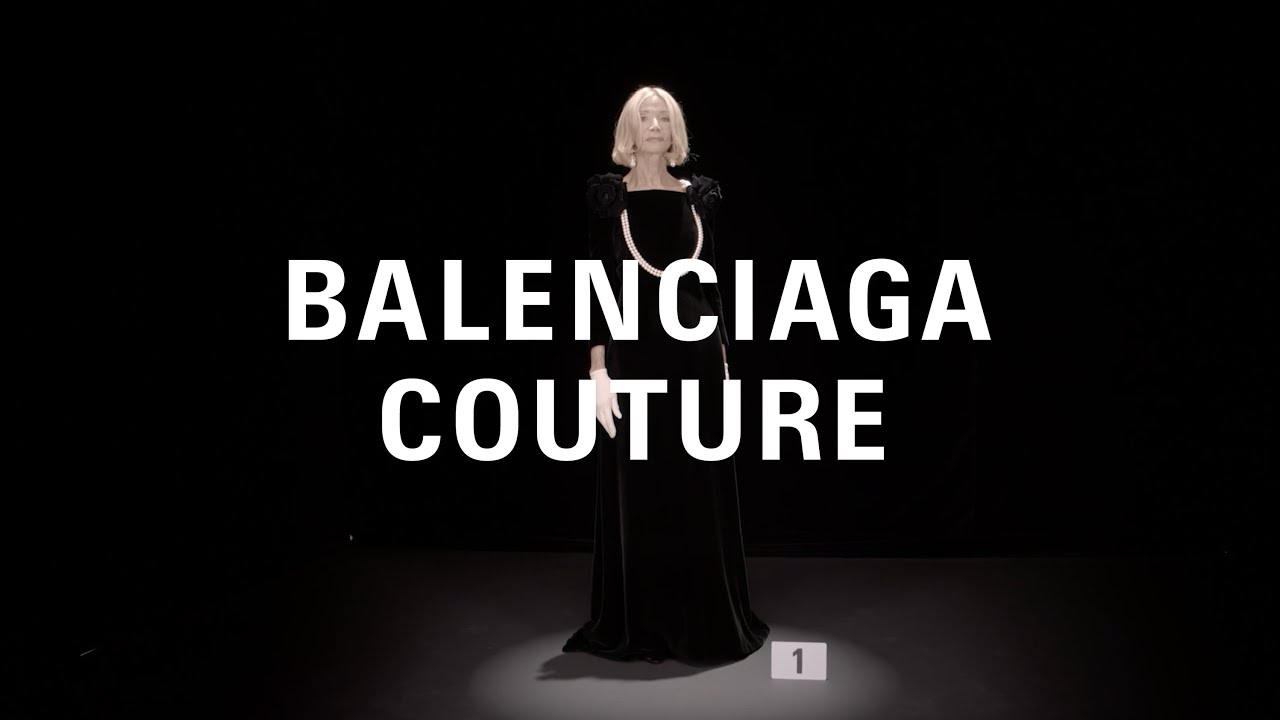 Balenciaga 52nd Couture Collection, Look 1