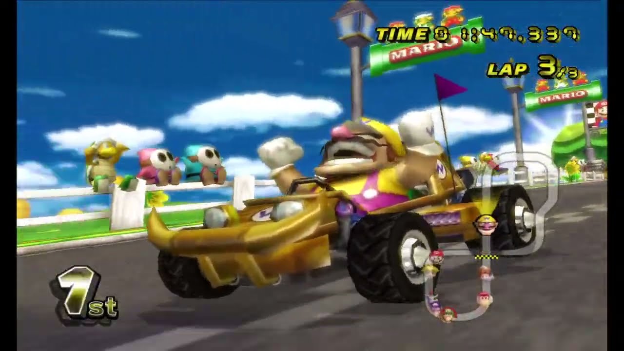 MARIO KART WII (WII) ALL CUP TOUR CPU HARD 150CC 4-16-23