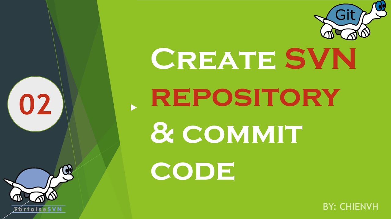 #02 Create SVN repository and commit code | VisualSVN Tutorial