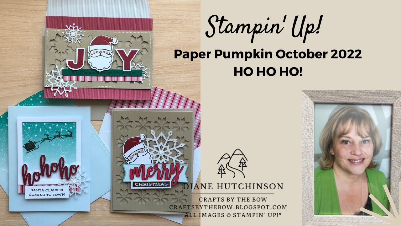 Paper Pumpkin October 2022 Ho Ho Ho! unboxing
