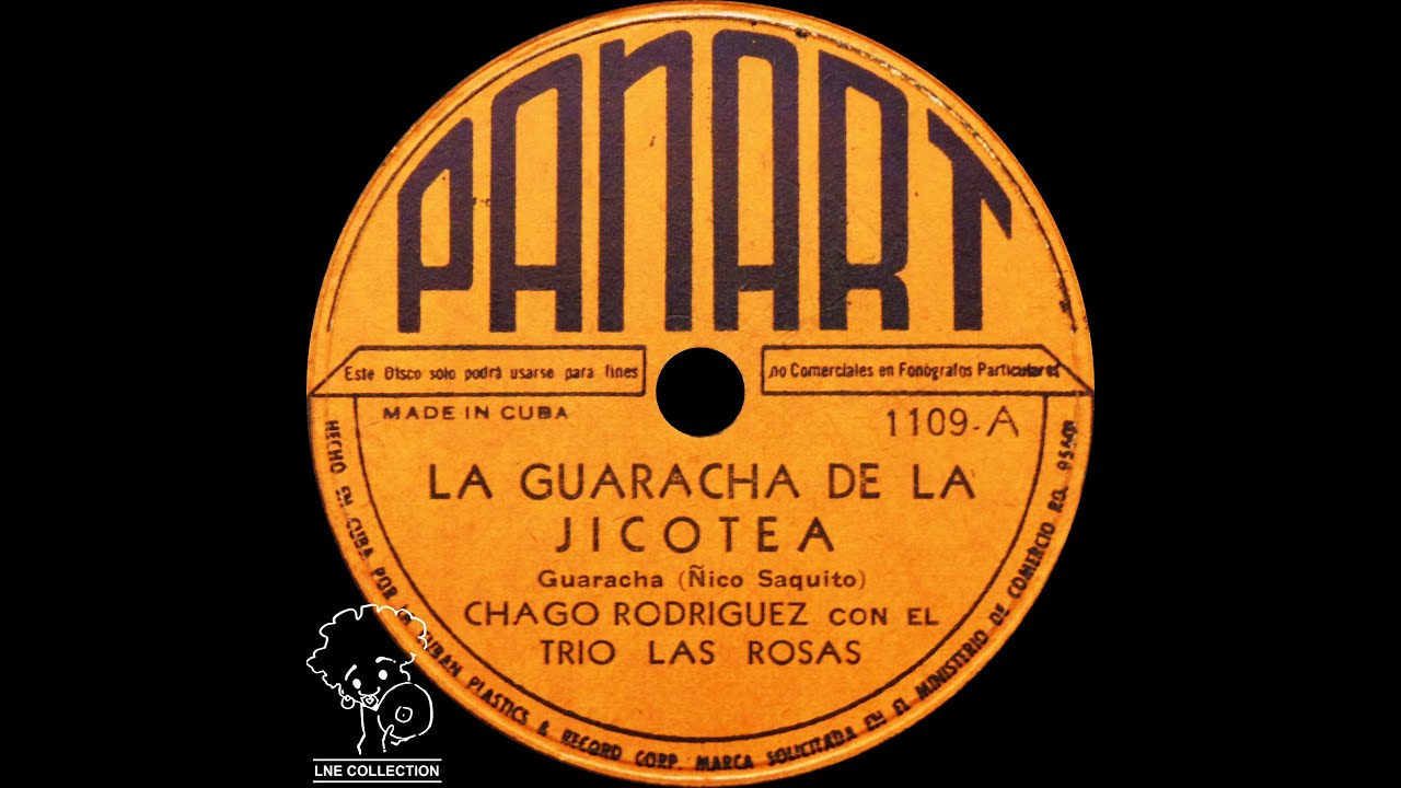 ✮ Chago Rodríguez con el trio La Rosa ✮ - La guaracha de la jicotea (guaracha)