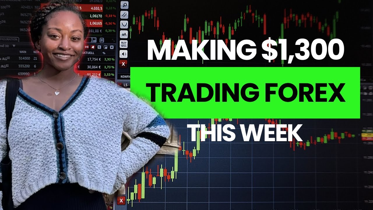 MAKING $1,300 TRADING ON MY 10K FUNDED ACCOUNT| Let’s talk revenge trades, trading psychology & more