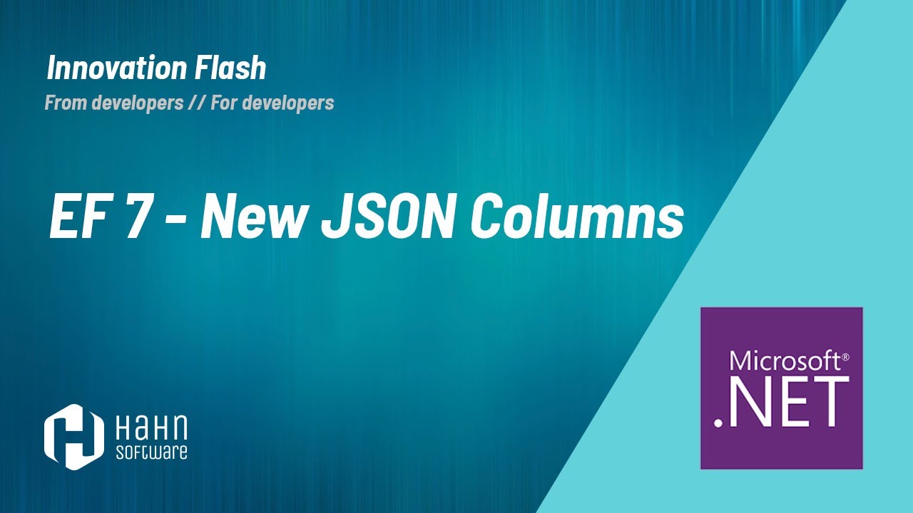 EF 7 - New JSON Columns