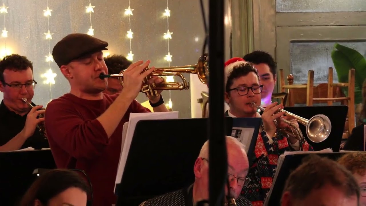 SLJO at the Crown and Anchor - Sing sing sing