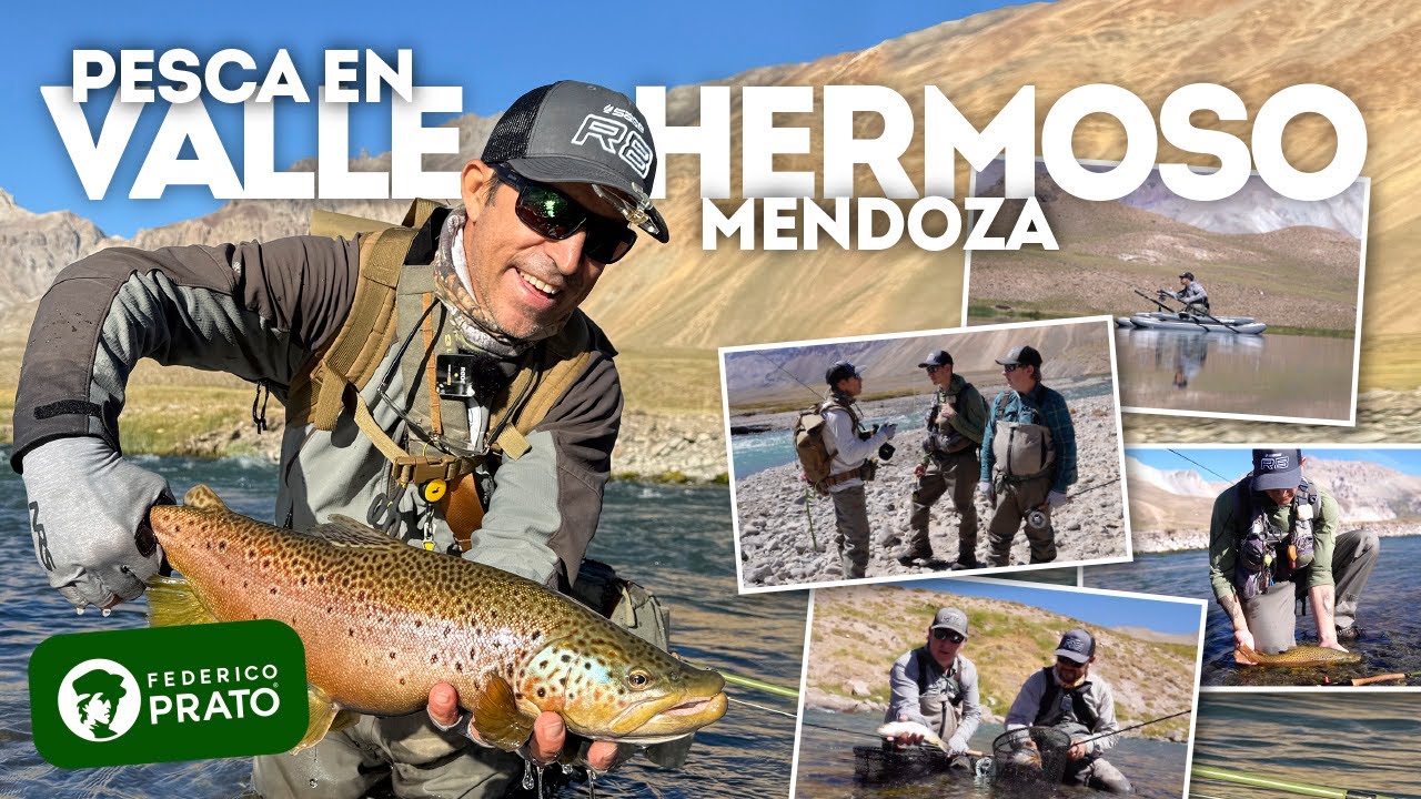 Espectacular pesca en Valle Hermoso, Mendoza #pescaconmosca #flyfishing #pescadeportiva