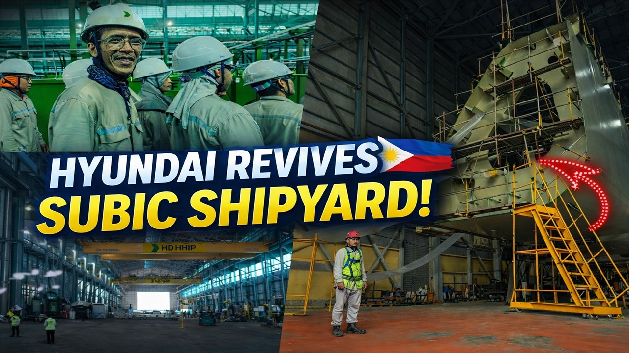 PROUDLY PHILIPPINE MADE KOREAN HD HYUNDAI SHIPBUILDING NOW OPERATING IN PHILIPPINE SUBIC SHIPYARD!