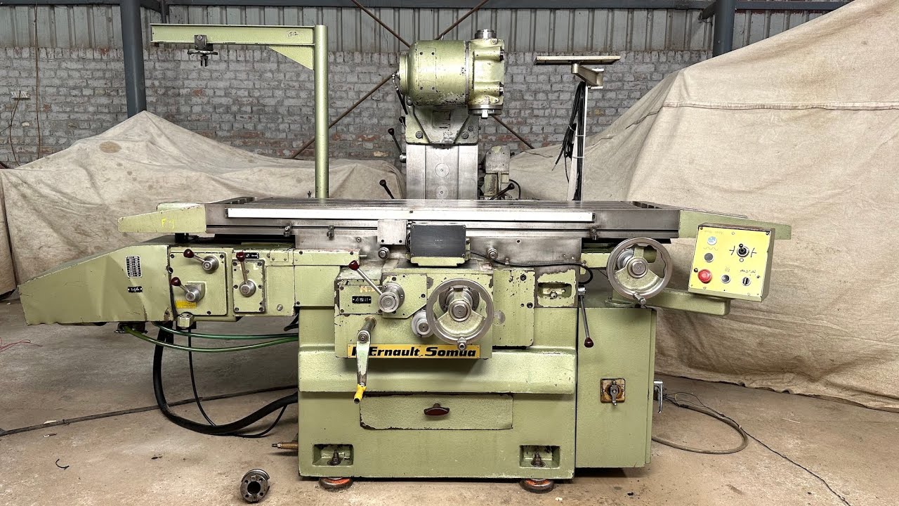 Bed Milling Machine - Ernault Somua Z3C - 1600 mm x 370 mm