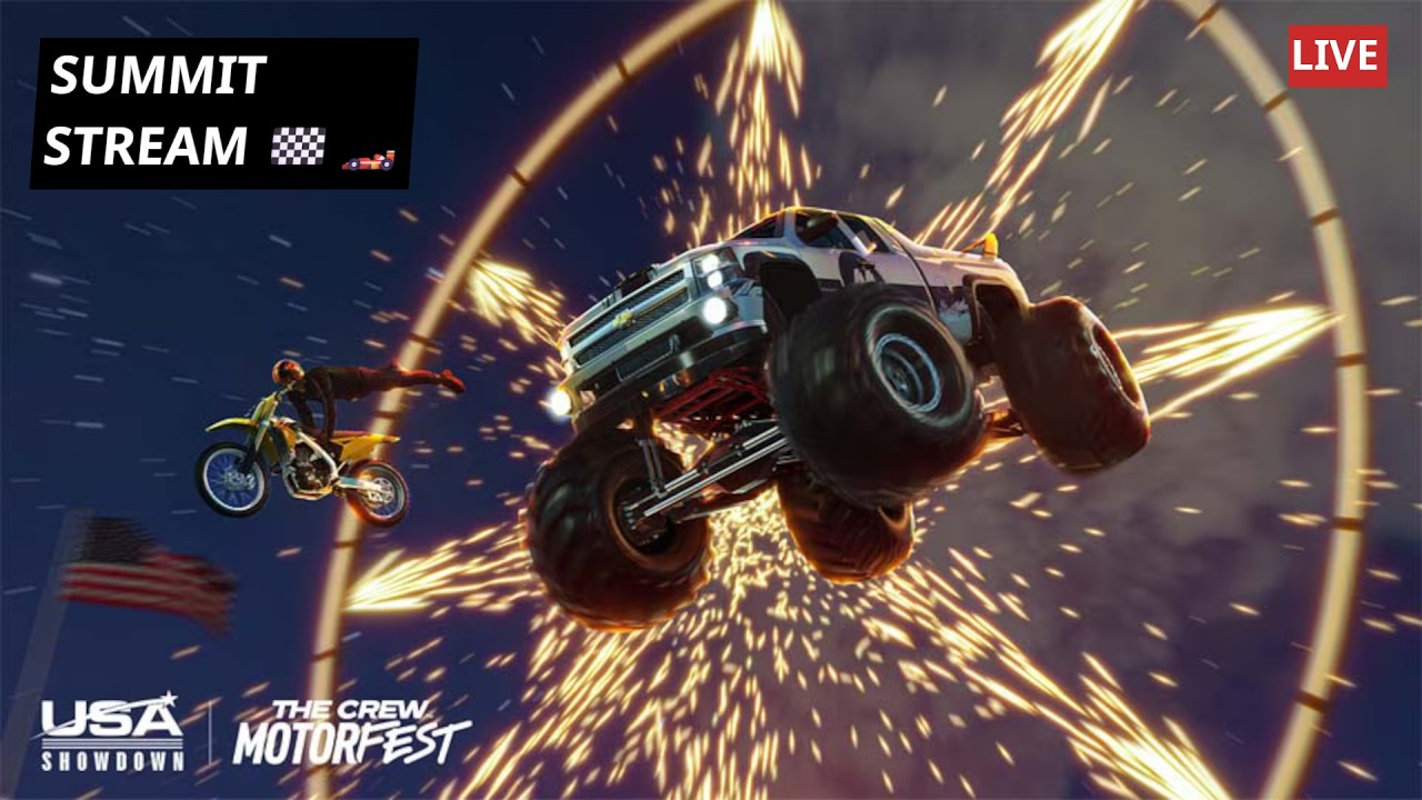 🔴 LIVE NOW: USA Showdown Summit First Look 👀 | Trying New Summit | Crew Motorfest