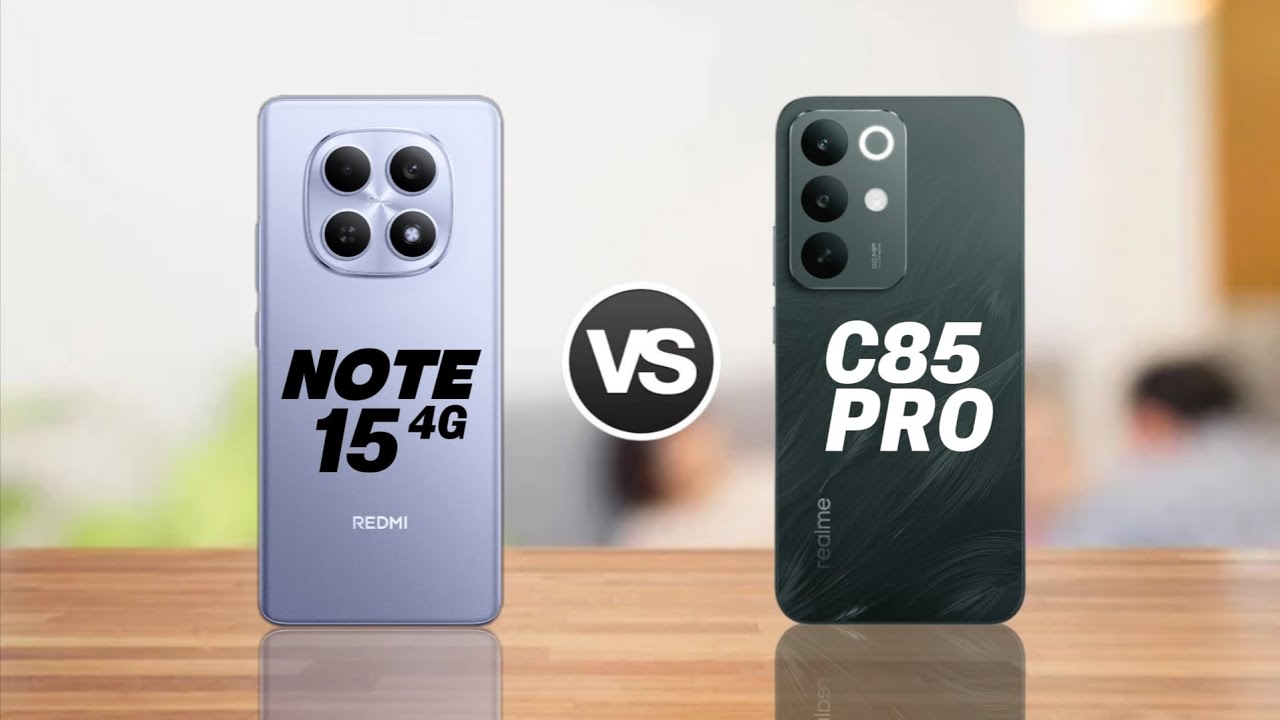 Redmi Note 15 4G vs Realme C85 Pro