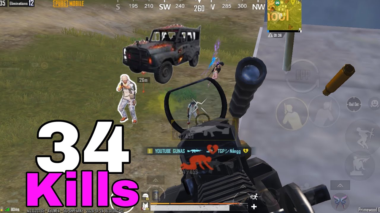 Wow😍 my best gameplay pubg mobile 2026 iPhone 13 Pro