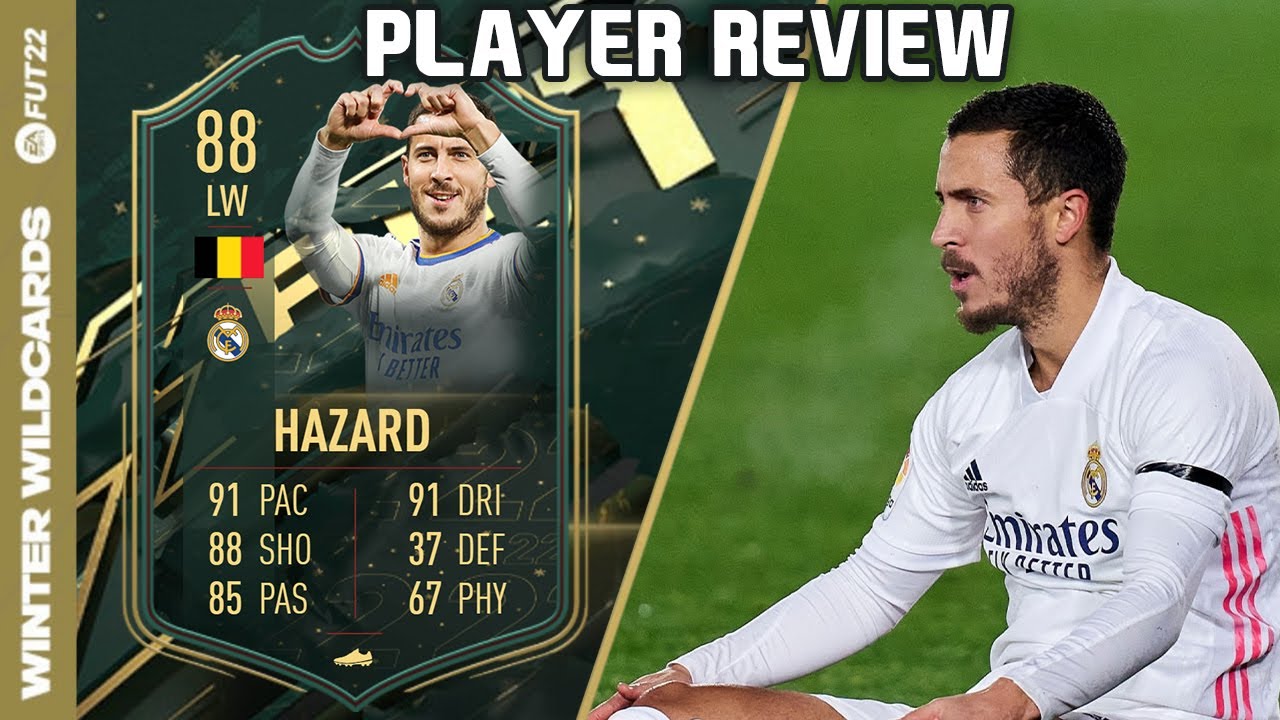 BETTER THAN VINI! 😏 88 WINTER WILDCARDS HAZARD PLAYER REVIEW! FIFA 22 ULTIMATE TEAM