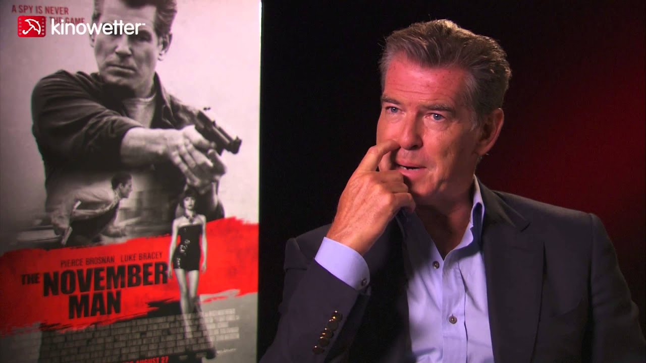Interview Pierce Brosnan THE NOVEMBER MAN