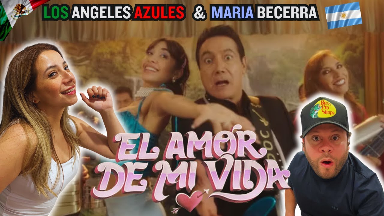 REACCION a LOS ANGELES AZULES - EL AMOR de MI VIDA !!