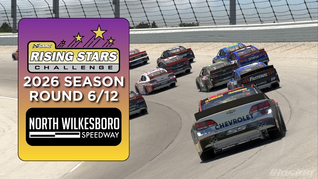 2026 SAAC Super Sim | Rising Stars Challenge | Round 6/12 at North Wilkesboro