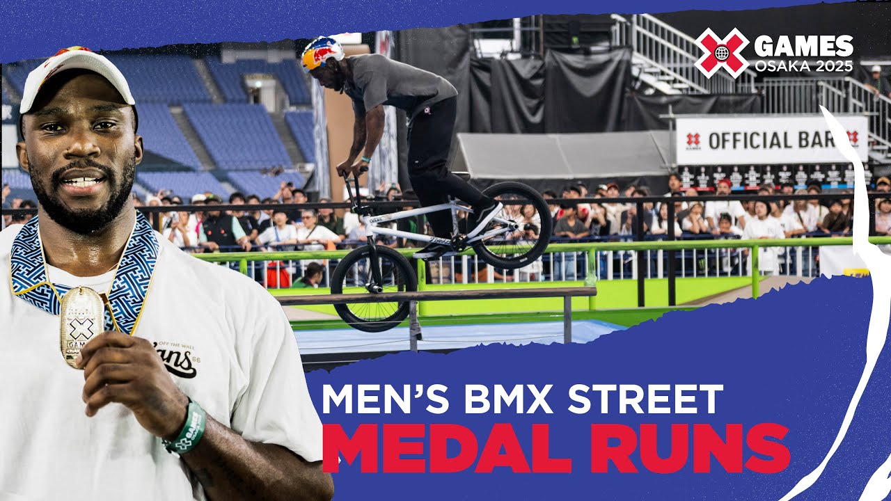 BMX Street: Top 3 Runs | X Games Osaka 2025