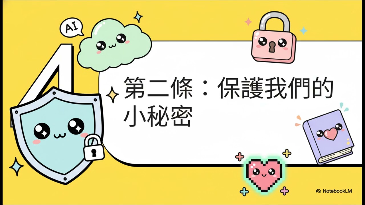 和AI當朋友：我們的三個約定(小學生版本）