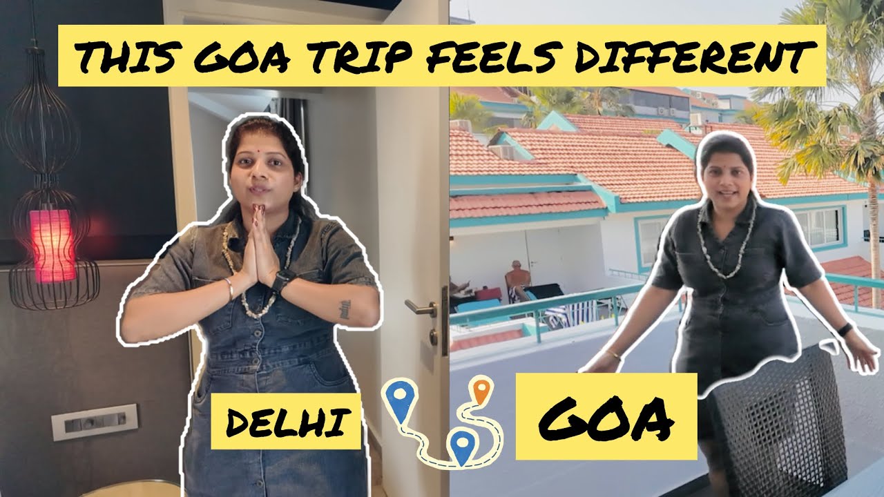 We Finally Took a Break — Goa Trip With My Husband | Working Couple Vlog