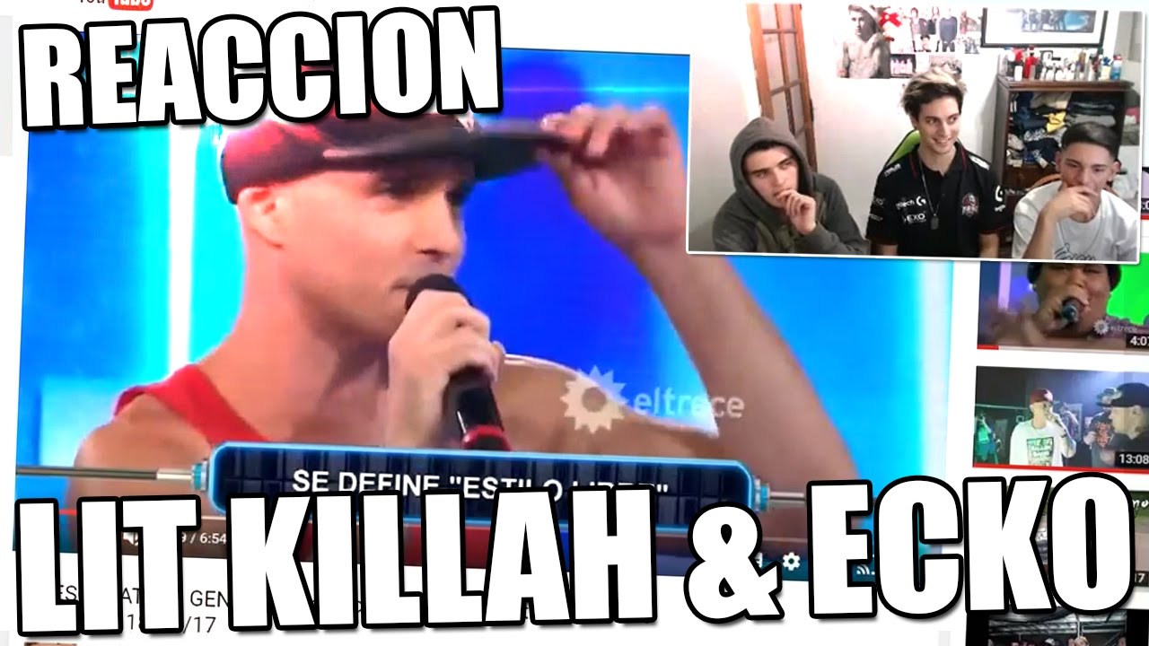 REACCION ECKO & LIT KILLAH A GENESIS MC
