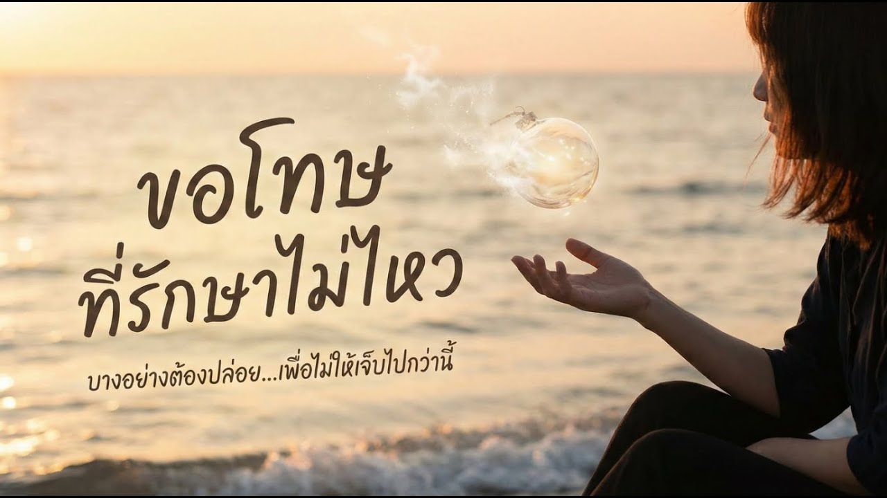 เพลงเศร้า 💔 ขอโทษที่รักษาไม่ไหว - เพลงอกหัก เหงาๆ ซึ้งกินใจ [Official Audio]
