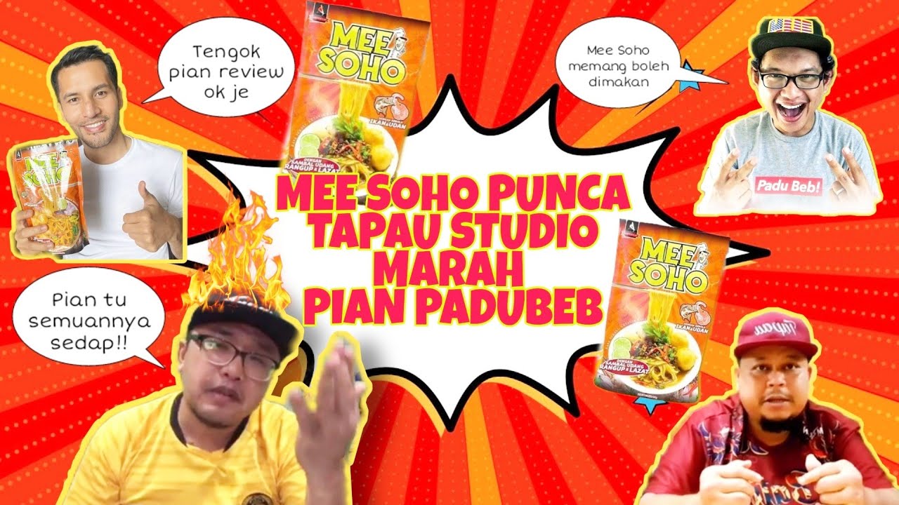 Gara2 mee soho tapau marah pian padubeb #meesoho #datoaliffsyukri