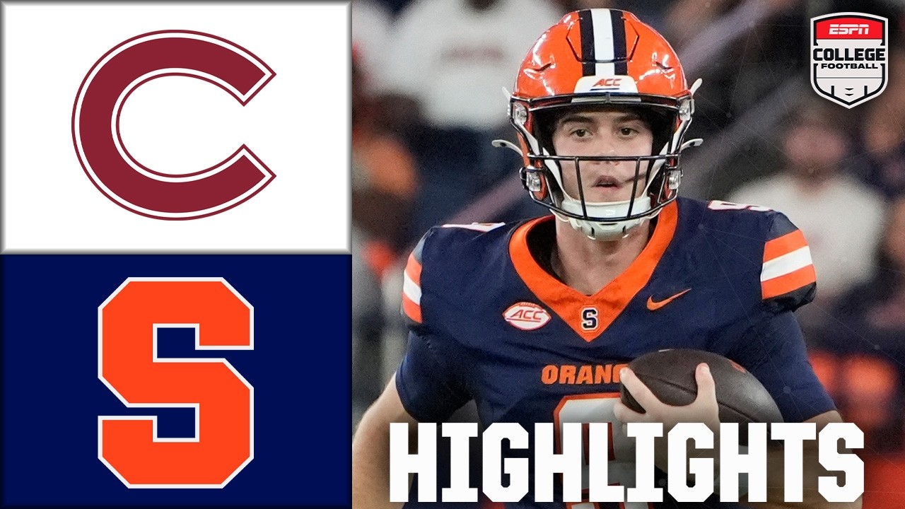 Colgate Raiders против Syracuse Orange | Полные обзоры матча | ESPN College Football