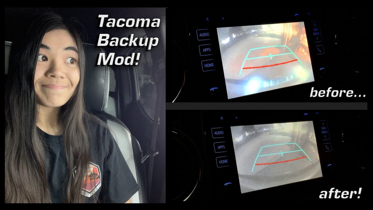 Stop the Glare! Most Useful Toyota Tacoma Backup Camera Mod