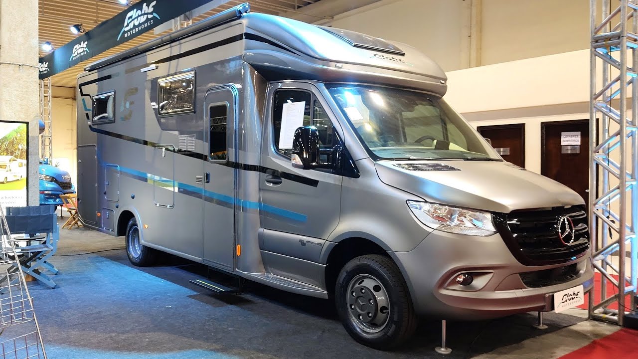 GLOBE MOTORHOMES, SPRINTER 517, CHASSI CABINE, CNH B. 4 PESSOAS.  #globemotorhomes #expomotorhome