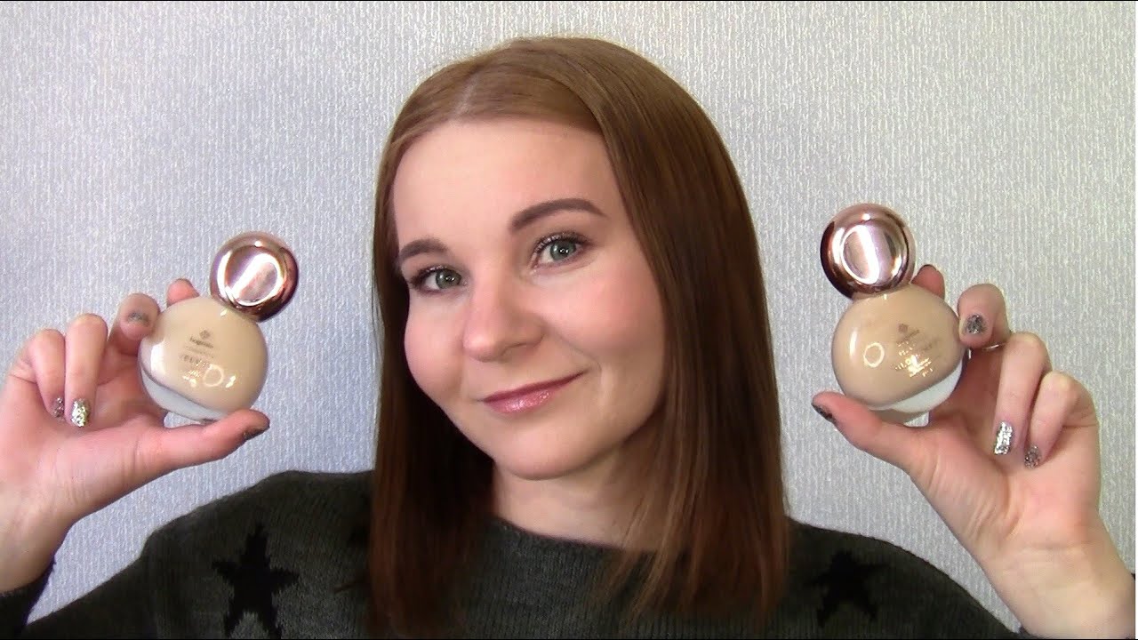 Порівняння тональних кремів//Bogenia Velvet Foundation SPF 20//Bogenia Glossiness Foundation SPF 20