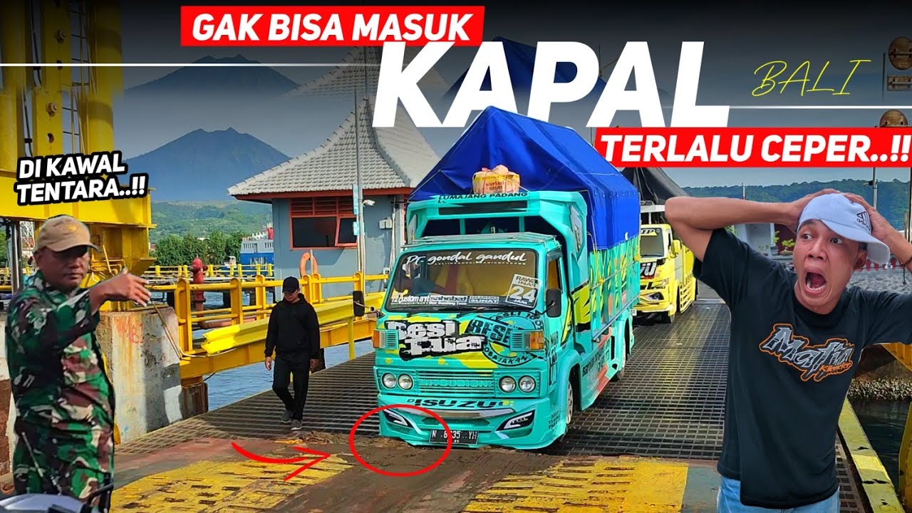 🔴UNTUNG BISA MASUK DI KAWAL TENTARA..!! Besi tua ke pulau BALI - 1CM langsung GASRUK