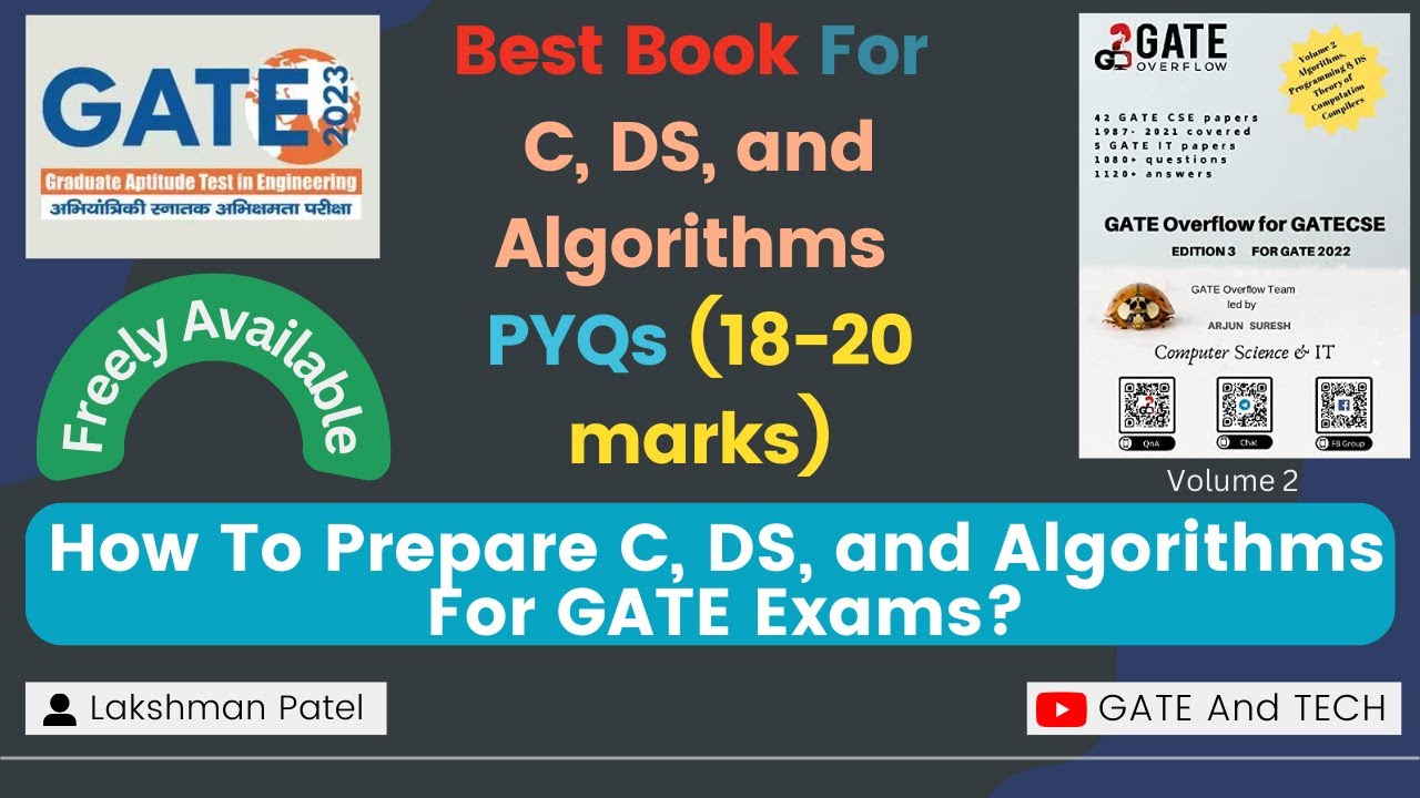 How To Prepare C, DS, and Algorithms For GATE Exams?  | GateOverflow Book - Volume 2