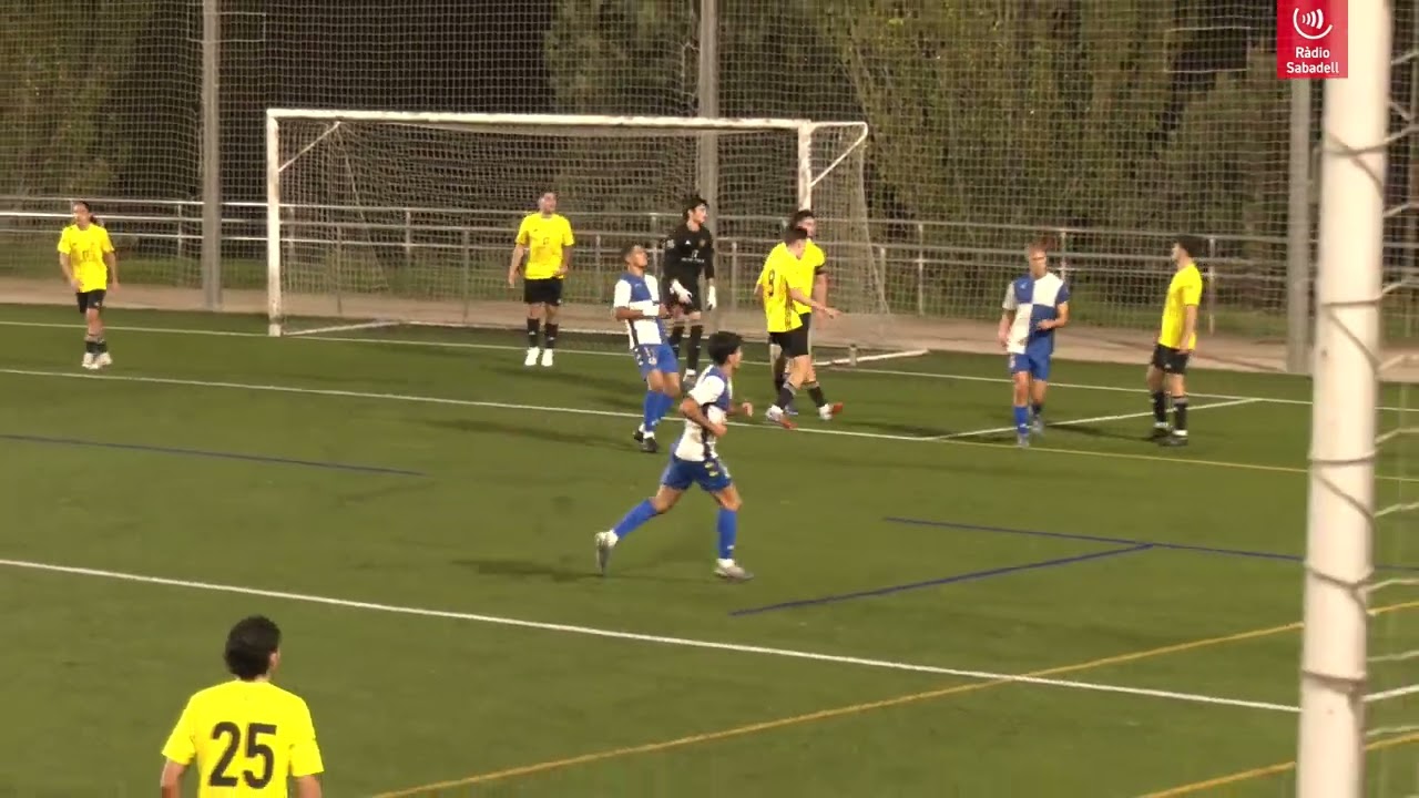RESUM | CE Sabadell 'B' 1-2 Ciudad Cooperativa | J6 Lliga Elit