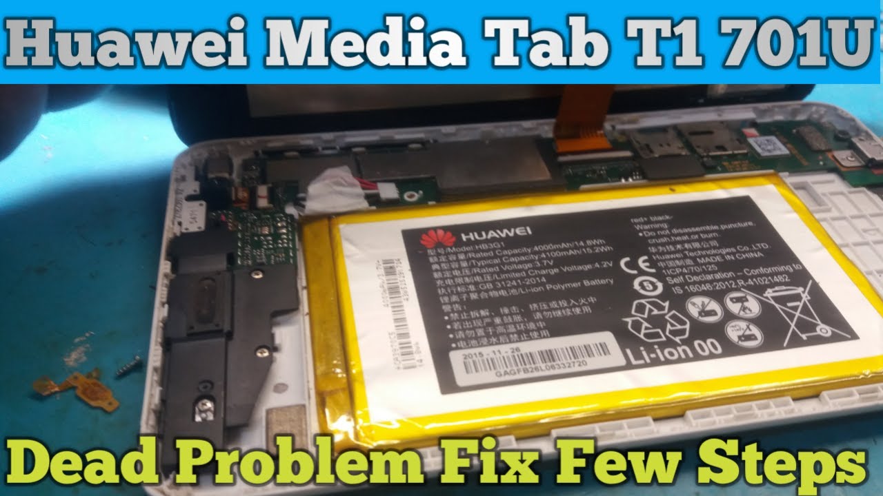 Huawei Media Tab T1 701U Dead Fix