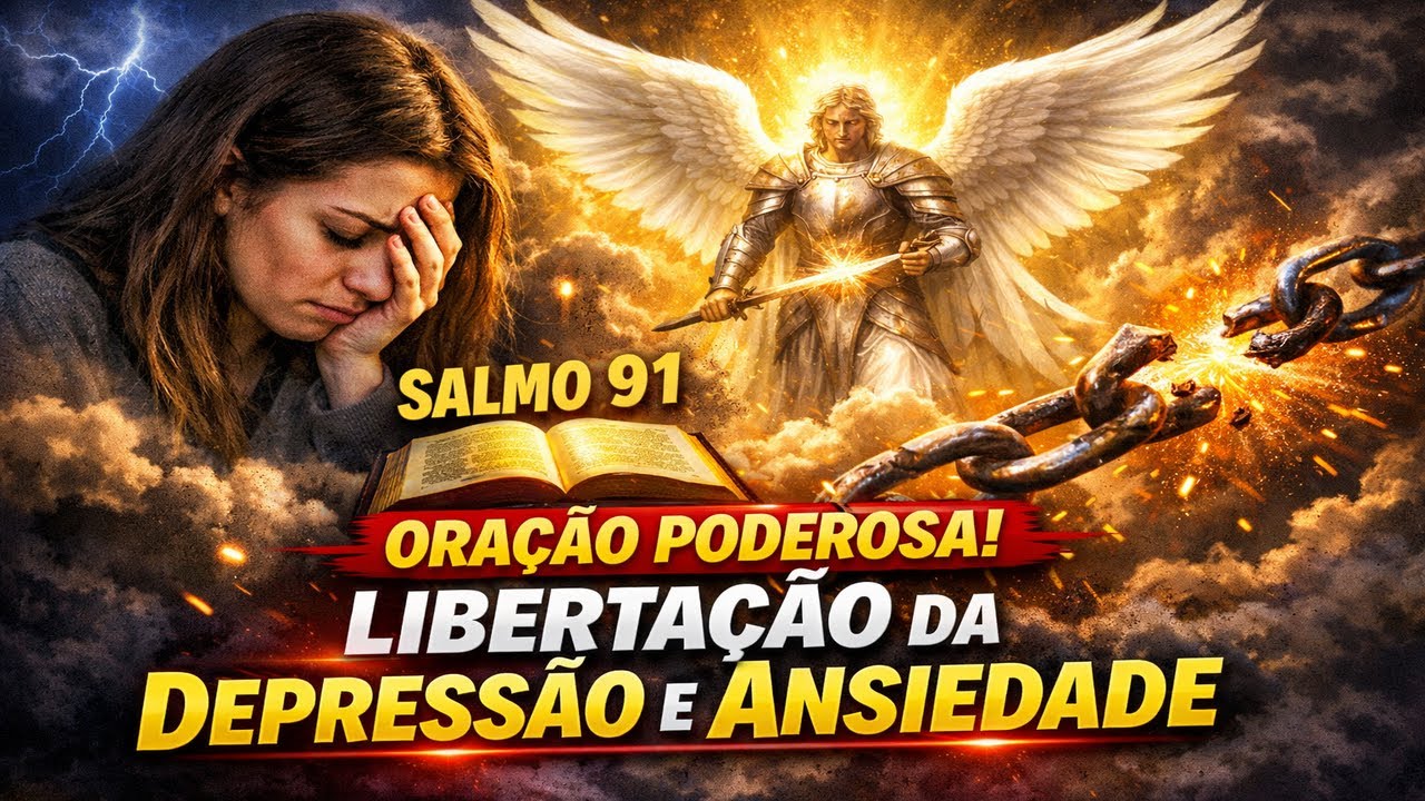 Oração Poderosa de Libertação da Drepressão e Ansiedade