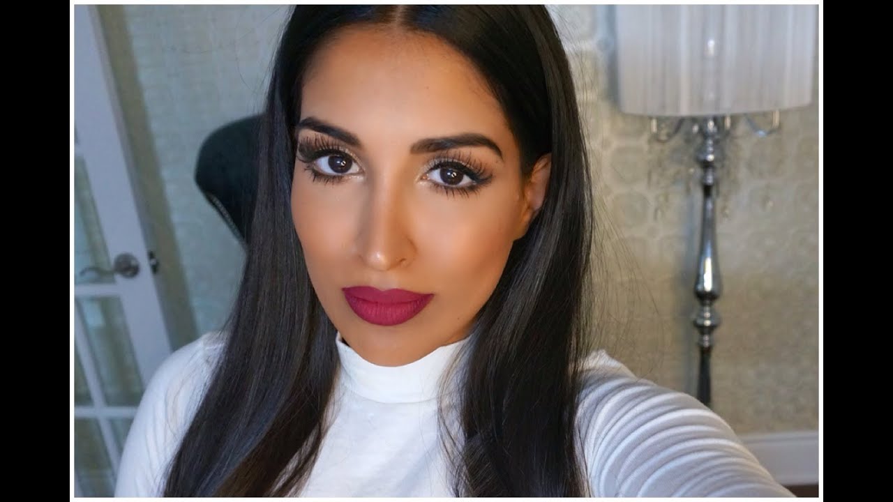 EASY NEW YEARS EVE MAKEUP - BOLD LIP
