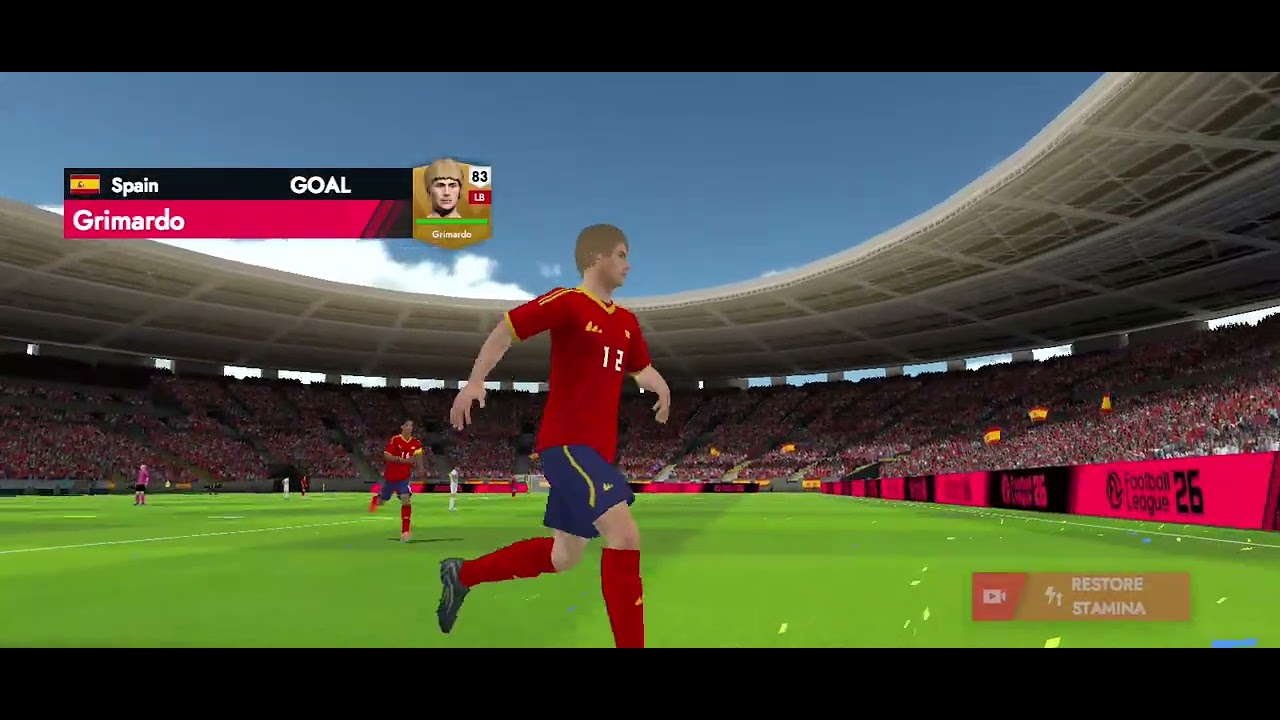 Football Spain vs Argentina #efootball2026 #footballworldcup #dls26 @play_efootball @fifa 