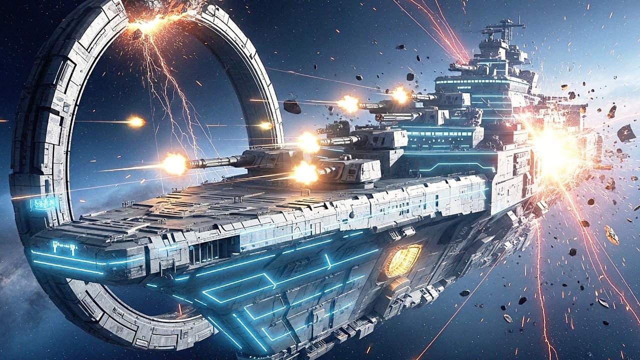 Their First Encounter with a Human Warship—Silence Fell Instantly | HFY Sci-Fi Stories