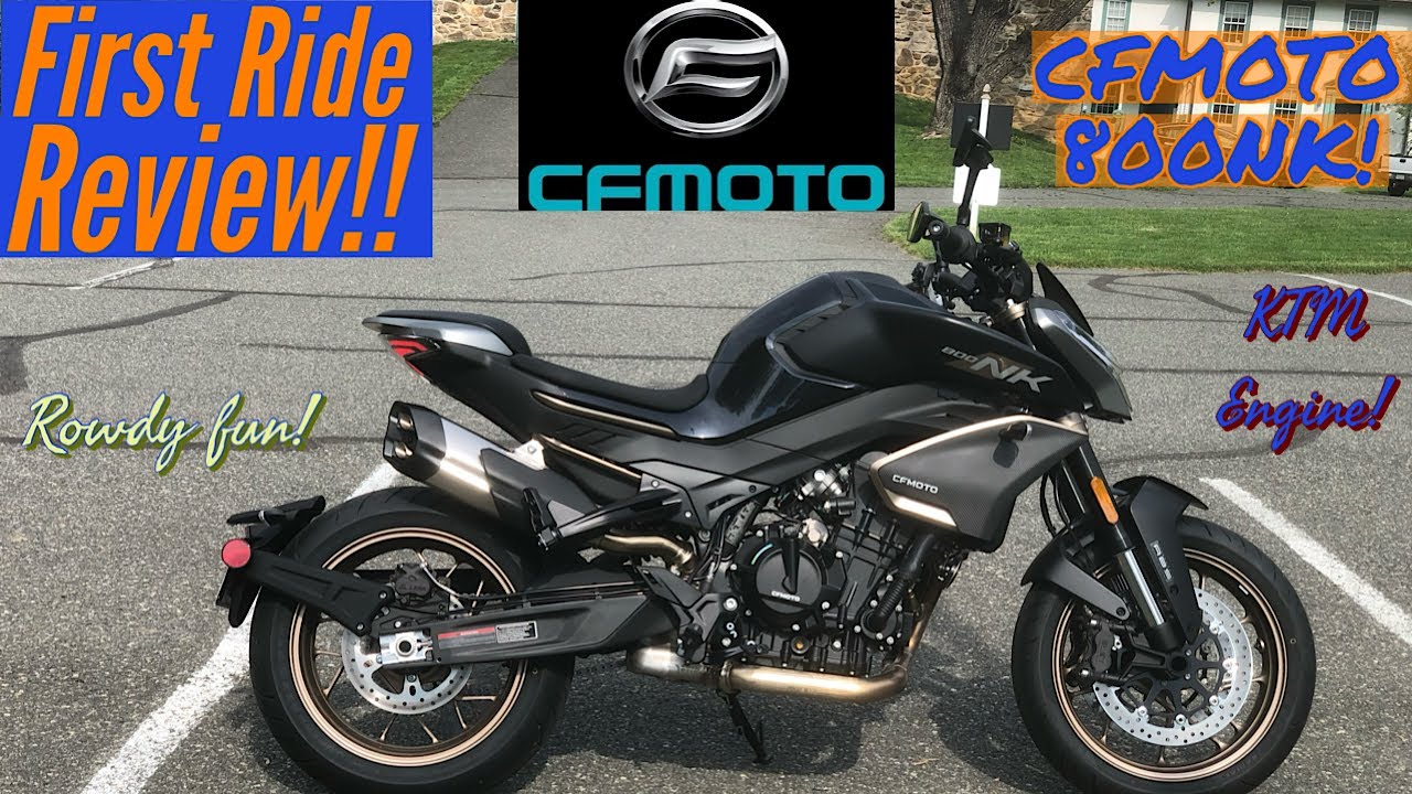 2024 CFMOTO 800NK First Ride, Review!
