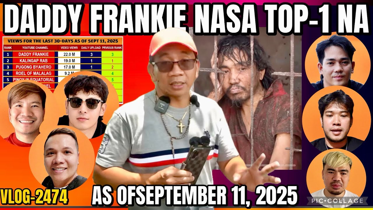 DADDY FRANKIE ANG LAKAS NG VIEWS, NASA TOP-1 NA | TRENDING SI OLIVER | SEPT 11, 2025 CHANNEL REVIEW
