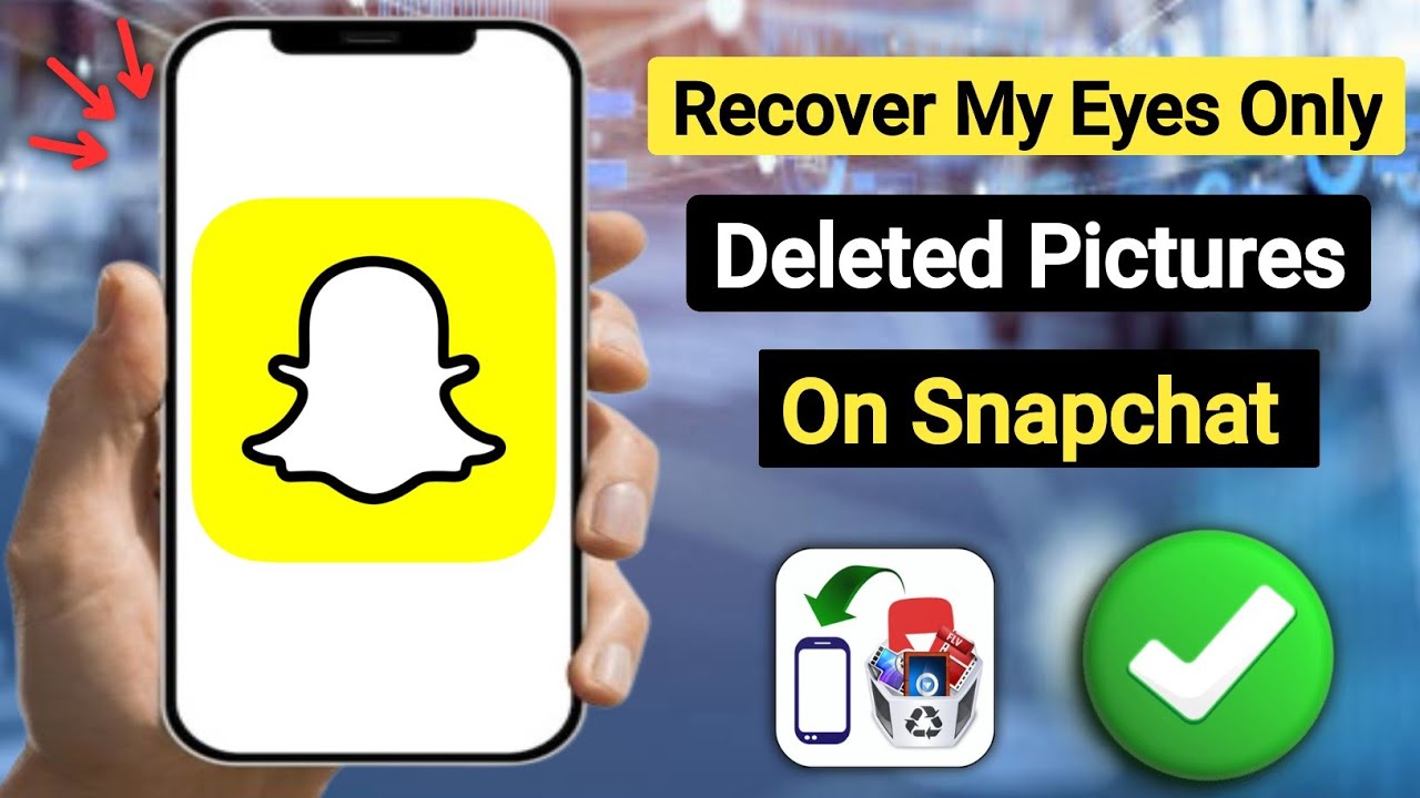 How to Recover My Eyes Only Deleted Pictures On Snapchat (2025) | Snapchat My Eyes Only Photo Recove