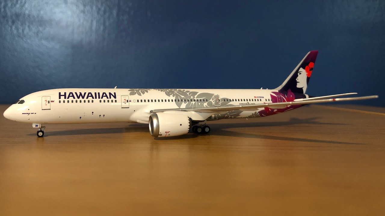 NG Models Hawaiian Airlines 787-9 1/400 Scale Review